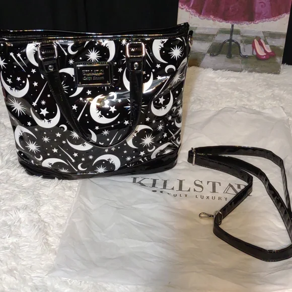 KILLSTAR Under the Stars Tote  with Dust bag - Picture 8 of 14